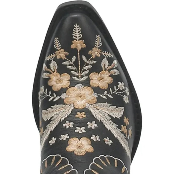 Dingo Primrose Western Boot in Black.  Sz: 10M - Picture 3 of 16